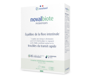 Troubles intestinaux novalbiote renforce entretient microbiote microbiotique probiotique Novalturel